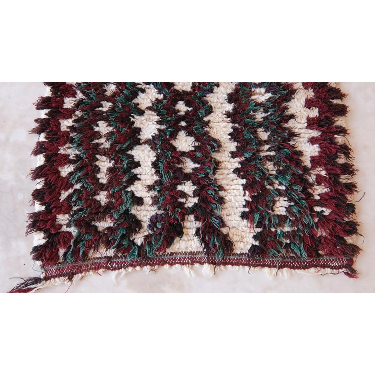 Handcrafted Moroccan Berber Carpet in Premium Wool Design