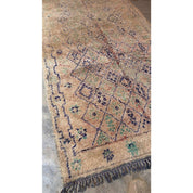 Handcrafted Moroccan Berber Carpet in Premium Wool, 180x363 cm