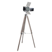Premium Handmade Three-Legged Standing Lamp in Natural Design