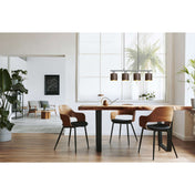 Lampe suspendue de luxe artisanale à finition satinée naturelle