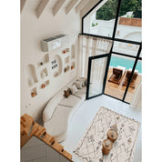 Luxury Handmade Artisan Shaggy Rug in Timeless Design