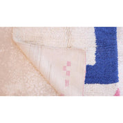 Handcrafted Moroccan Berber Carpet in Premium Wool, 121x249 cm