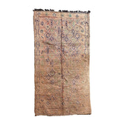 Handcrafted Moroccan Berber Carpet in Premium Wool, 180x363 cm