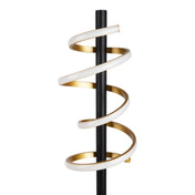 Lampe sur pied LED artisanale intemporelle - Design de maître d'art luxueux