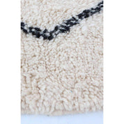 Luxury Handmade Moroccan Berber Carpet - Timeless Design 133x250 cm