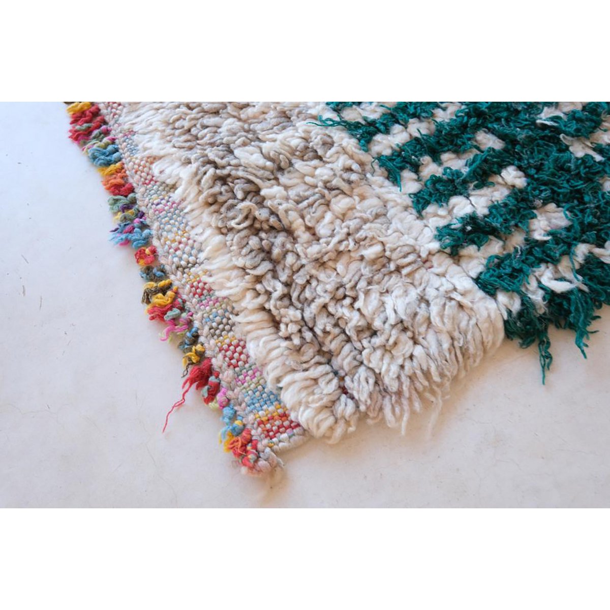 Handcrafted Moroccan Berber Carpet in Premium Wool Finish