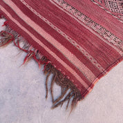 Timeless Handmade Moroccan Berber Wool Carpet, 150 x 282 cm