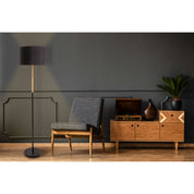 Timeless Handmade Floor Lamp in Premium Natural Materials