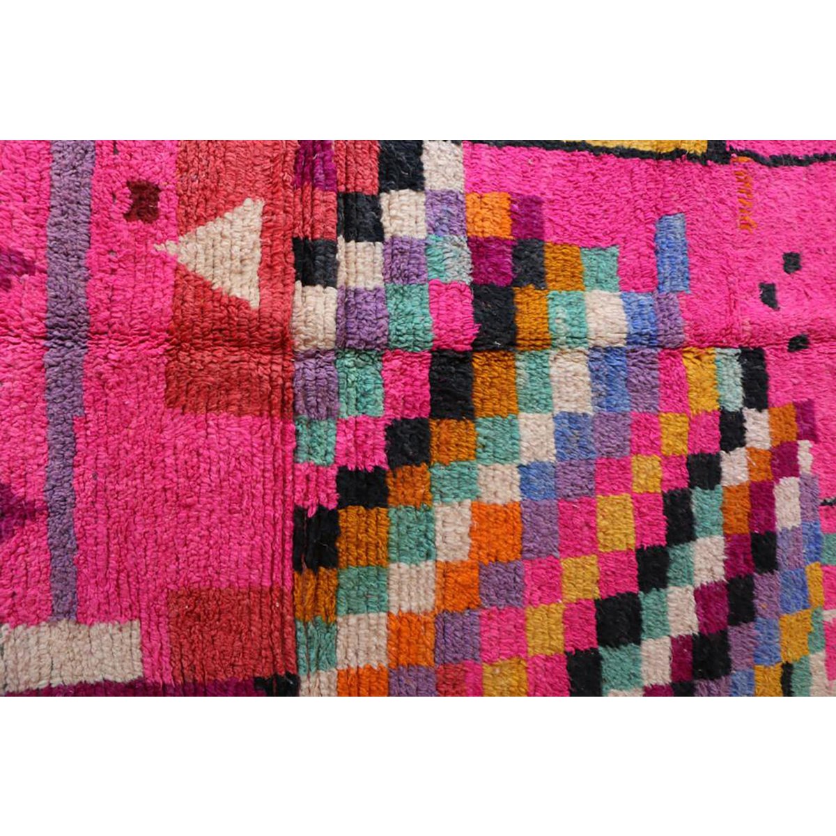 Handcrafted Moroccan Berber Carpet in Premium Wool Design