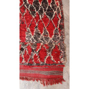Handmade Moroccan Berber Carpet in Premium Wool, 200x336 cm