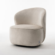 Draaifauteuil Elodie loris cream