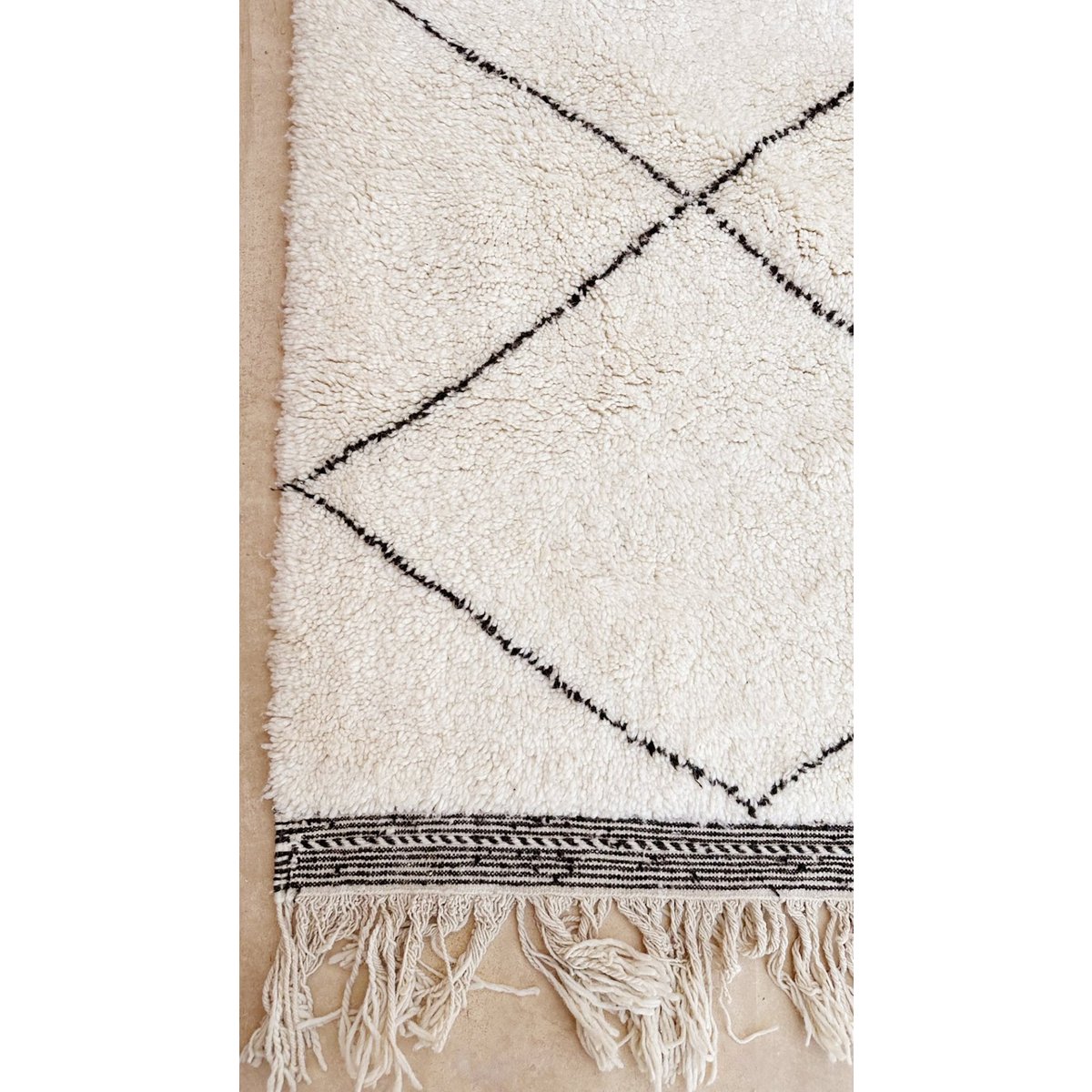 Handcrafted Moroccan Berber Carpet in Premium Wool Design