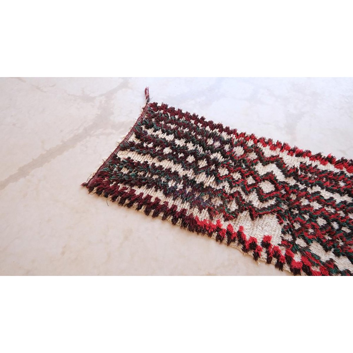 Handcrafted Moroccan Berber Carpet in Premium Wool Design
