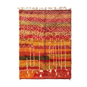 Handcrafted Moroccan Berber Carpet in Wool Design