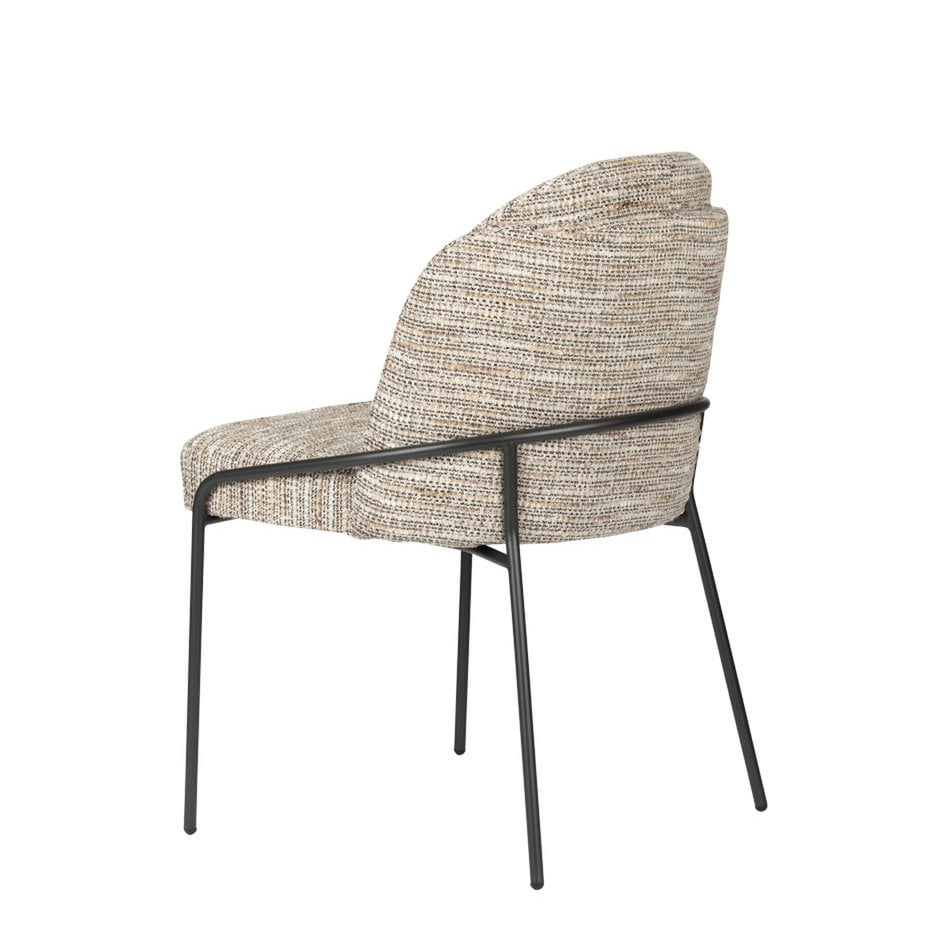 Elegant Hand-Finished Fjord Chairs in Organic Neutral Tones