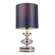 Lampe de table de luxe artisanale en noir - Design intemporel d'artisan