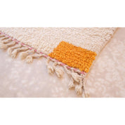 Handcrafted Moroccan Berber Carpet in Premium Wool, 121x249 cm
