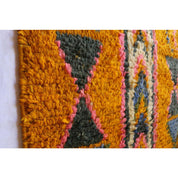 Timeless Handmade Moroccan Wool Berber Carpet, Premium Design