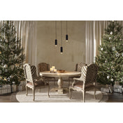 Lustre suspendu en métal noir fait main intemporel - Conception artisanale