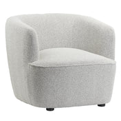 Fauteuil Lunaro naturel bouclé