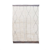 Handmade Moroccan Berber Carpet in Premium Wool Design 203x289 cm
