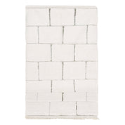 Timeless Luxury Handmade Beni Ouarain Rug in Pure Wool
