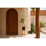 Timeless Artisan Crafted Luxury in Black Natural Materials