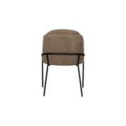 FANNUR PTP Refined Brown Fjord Chairs, Sculptural Elegance