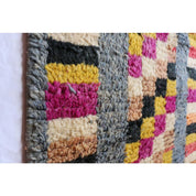 Timeless Luxury Handmade Moroccan Berber Wool Carpet 71x413 cm