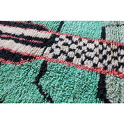 Timeless Handmade Berber Wool Carpet in Premium Design 81x294 cm