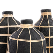 Timeless Handmade Black Vase - Artisan Crafted Luxury Design
