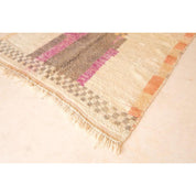 Timeless Handmade Moroccan Berber Carpet in Pure Wool 147x223 cm