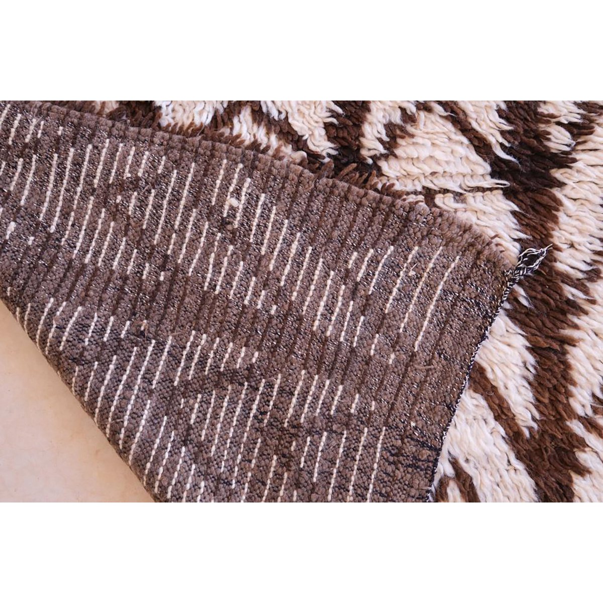 Timeless Artisan Crafted Moroccan Wool Carpet in Luxury Design