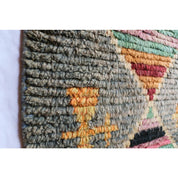Handcrafted Berber Wool Carpet - Timeless Luxury Design 74x351cm