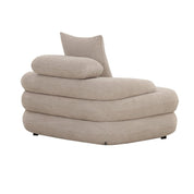 Timeless Handmade Lounge Chair in Premium Beige Natural Design