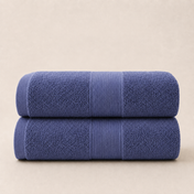 Ultrasoft Cotton Bath Towels Grey