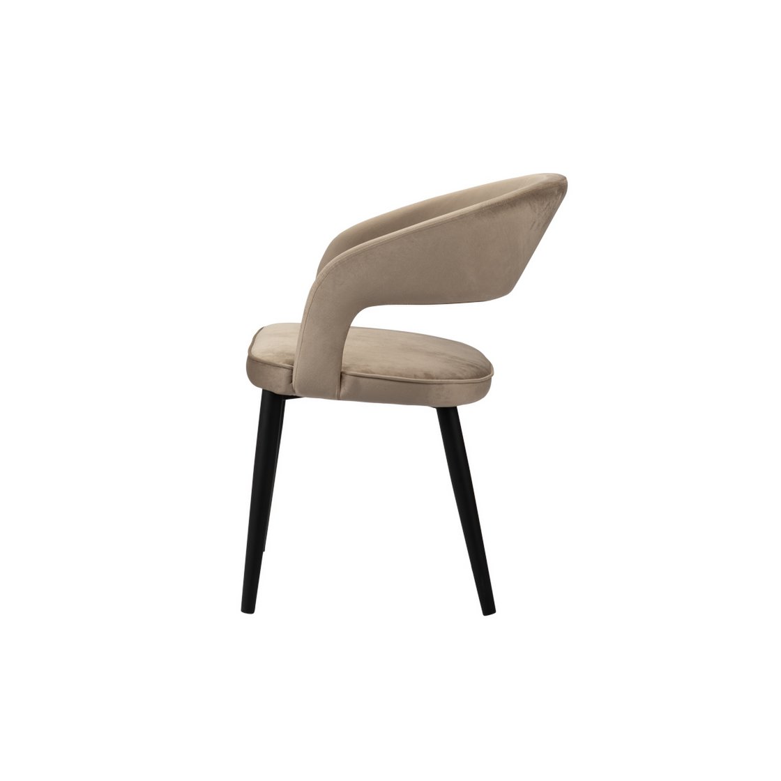 Elegant Sand White Tusk Chairs, Hand-Finished Craftsmanship