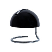 Handcrafted Black Glass Table Lamp - Timeless Artisan Design