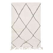 Handmade Luxury Berber Rug, Timeless Artisan Design, 163 x 271 cm