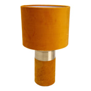 Timeless Handmade Gold and Brown Table Lamp for Luxe Spaces