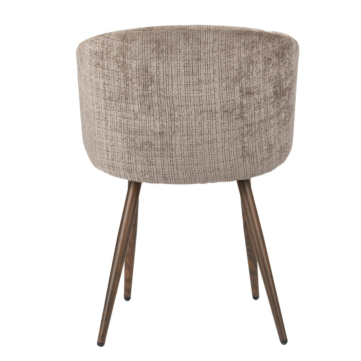 Refined Mink Luna Chairs - Hand-Finished Artisanal Elegance