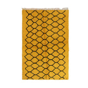 Handmade Moroccan Berber Carpet - Timeless Artisan Design 160x247 cm