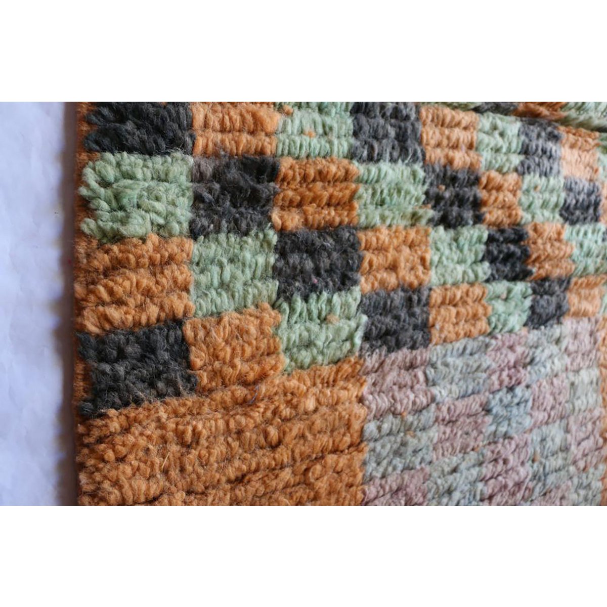 Timeless Handmade Berber Carpet - Luxury Artisan Design 78x743cm