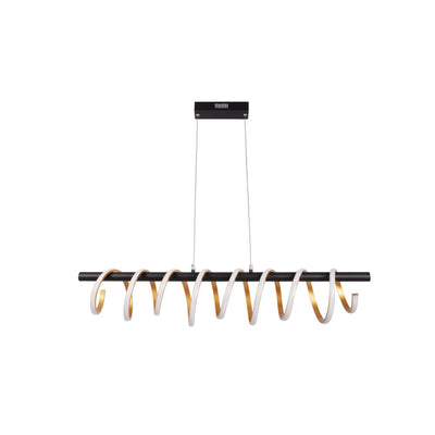 Lustre suspendu de luxe artisanal à DEL pour une élégance de design intemporelle