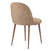 Elegant Hand-Finished Caramel Egg Chairs, Artisanal Design