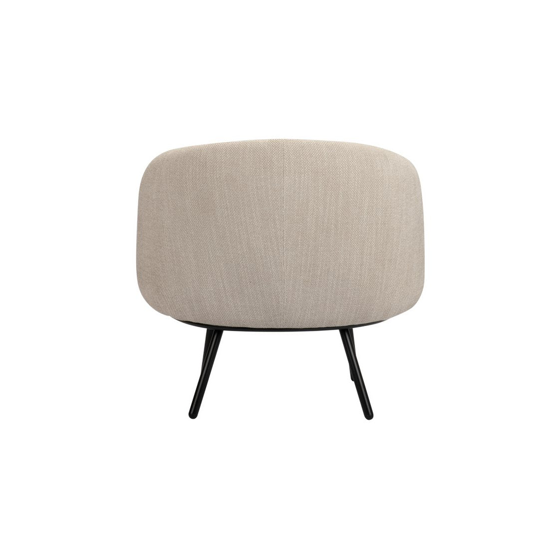 Timeless Handmade Beige Lounge Chair with Premium Natural Materials