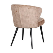 FANNUR PTP Hand-Finished Caramel Chairs, Timeless Elegance