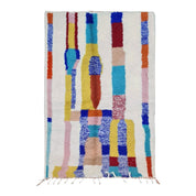 Handmade Luxury Berber Rug Crafted from Authentic Wool 165x260 cm
