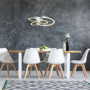 Luxury Handmade LED Pendant Light, Artisan Crafted Design