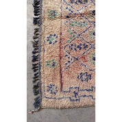 Handcrafted Moroccan Berber Carpet in Premium Wool, 180x363 cm